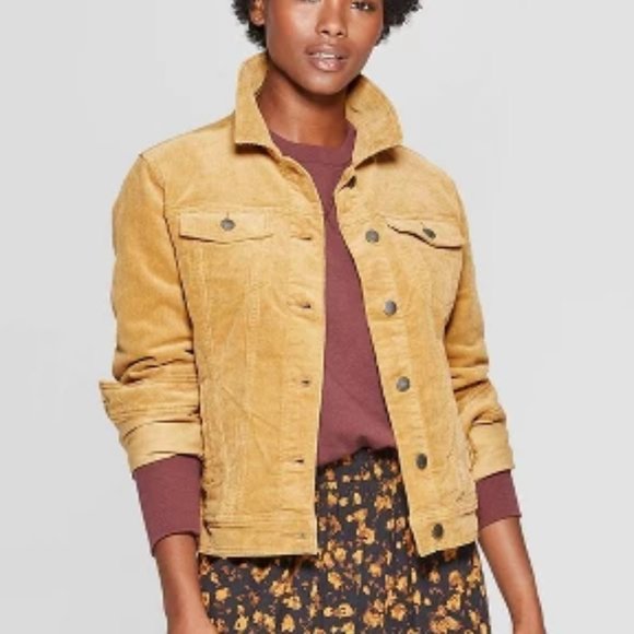 Universal Thread Jackets & Blazers - NWT Size L Women's Corduroy Jean Jacket